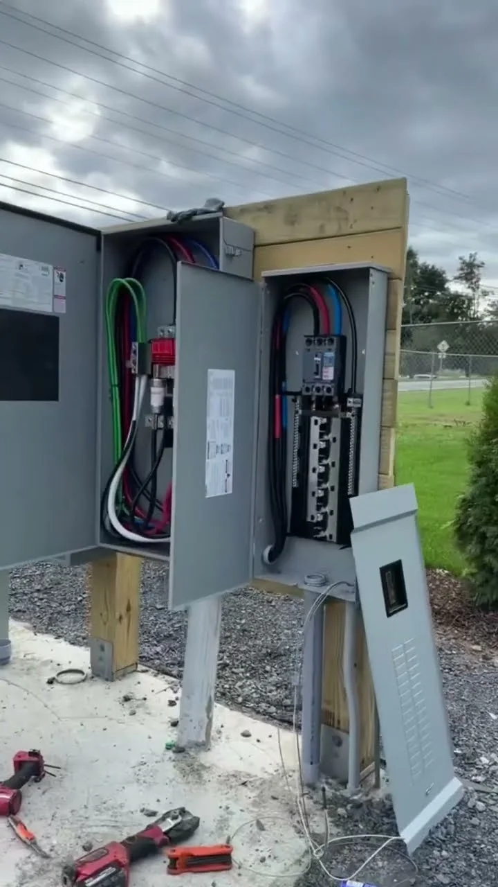 Commercial electrical panel upgrade installation in Oceanside CA